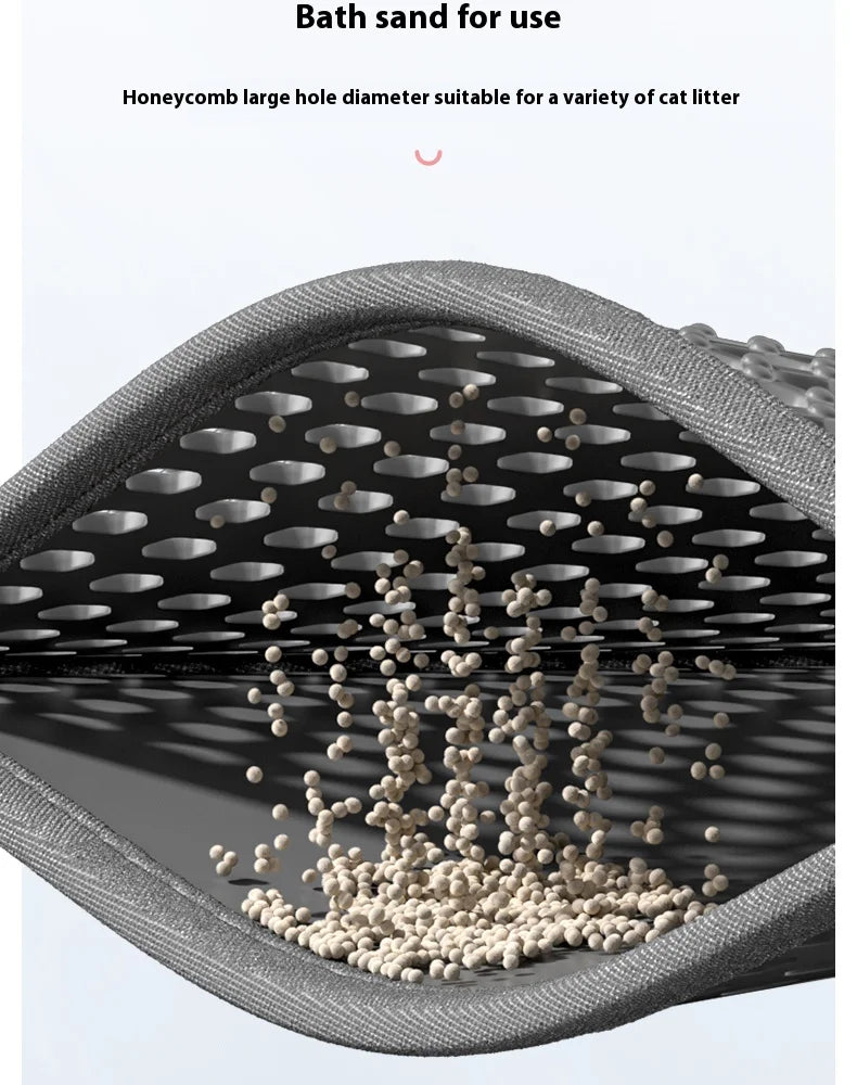 90x60CM Large Cat Litter Mat Waterproof Double Layer Non Slip Litter Box Tray Pad Washable Durable Pet Toilet Training Mat