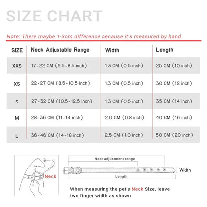 Personalized Dog Collar Name Carved ID Anti-lost Solid PU Leather Collar For Small Medium Large Dogs