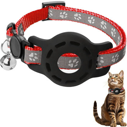 AirTag Cat Collar with Bells