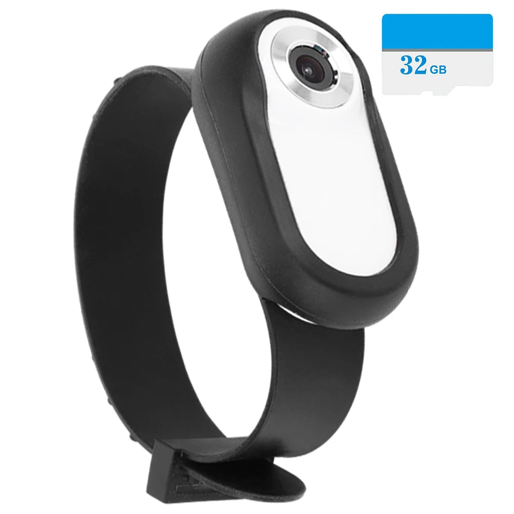 HD 1080P Wireless Collar Camera No WiFi Needed Dog Cat Pet Camera Collar Mini Body Cam Video Records For Cats Dogs Birthday Gift