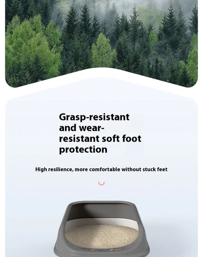 90x60CM Large Cat Litter Mat Waterproof Double Layer Non Slip Litter Box Tray Pad Washable Durable Pet Toilet Training Mat