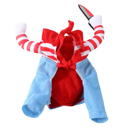 Halloween Funny Dog Clothes for Small Medium Dogs Cats Party Dressed Up Cosplay Costumes Bulldog French Chihuahua Pet Outfits