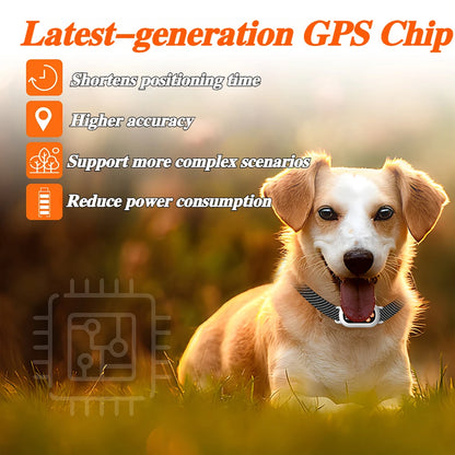 Dog Smart Training Collar GPS Electronic Fence Pet Outdoor Wireless Dog Collars High Accuracy Waterproof Dog Accessories