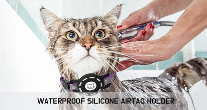 AirTag Cat Collar with Bells