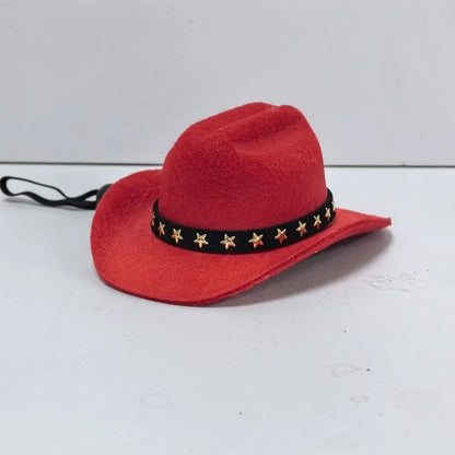 Adjustable Funny Pet Dog Hat Outdoor Summer Pet Accessories Dogs Cats Headwear Cowboy Hats Dog Cat