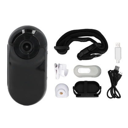 Pet Collar Camera Pet Collar Camera 120 Deg Lens OTG Connection Video Recording Adjustable Magnetic Cat Sport Camera for Outdoor