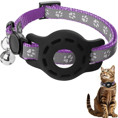 AirTag Cat Collar with Bells