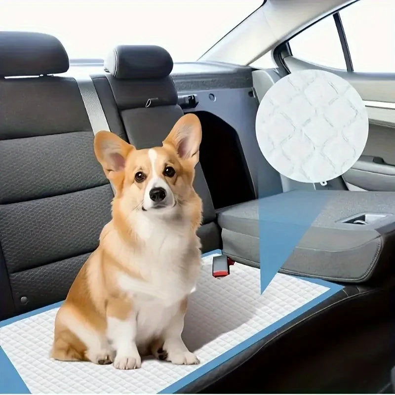 "Puppy Pee Pads 23.6"x23.6"-50/100/200/300/400PCS | Super Absorbent & Leak-Proof | Disposable Pet Training Pads | Dogs |Doggie|"