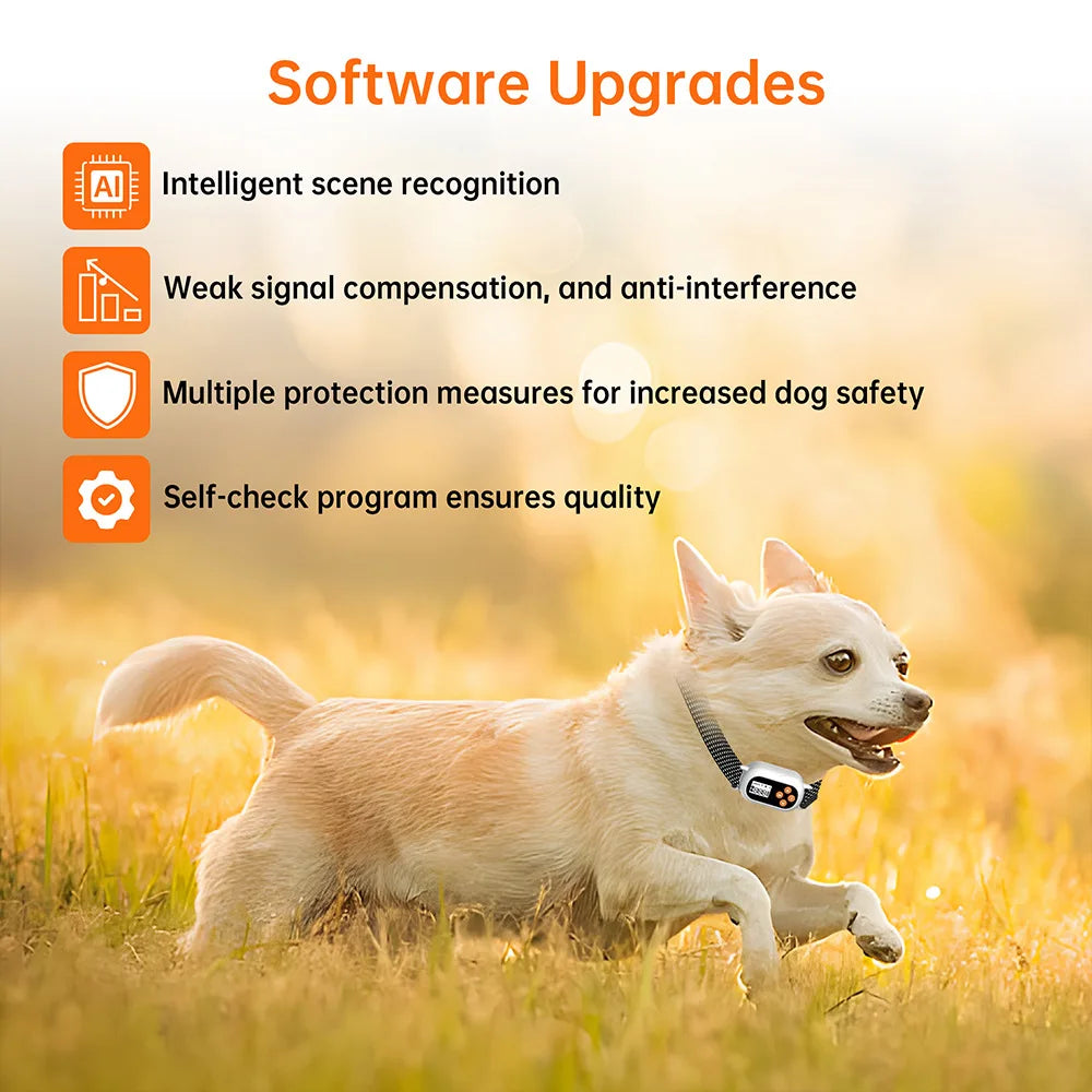 Dog Smart Training Collar GPS Electronic Fence Pet Outdoor Wireless Dog Collars High Accuracy Waterproof Dog Accessories