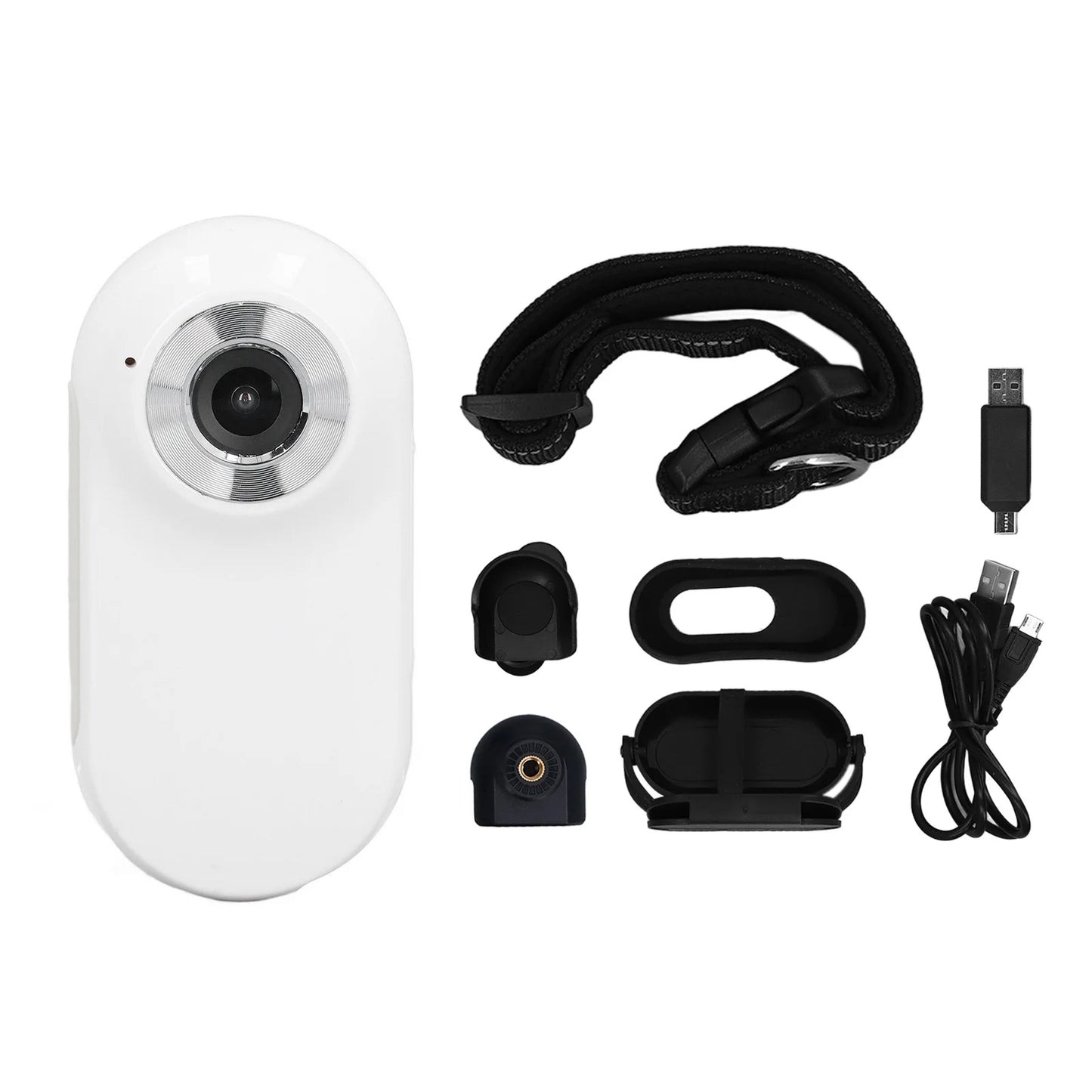 Pet Collar Camera Pet Collar Camera 120 Deg Lens OTG Connection Video Recording Adjustable Magnetic Cat Sport Camera for Outdoor