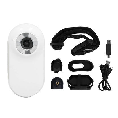Pet Collar Camera Pet Collar Camera 120 Deg Lens OTG Connection Video Recording Adjustable Magnetic Cat Sport Camera for Outdoor