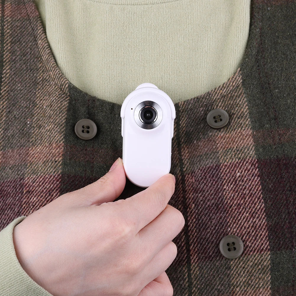 HD 1080P Wireless Collar Camera No WiFi Needed Dog Cat Pet Camera Collar Mini Body Cam Video Records For Cats Dogs Birthday Gift